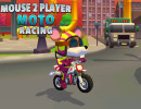 Mouse 2 Player Moto Racing